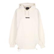 Oversized W Logo Hoodie Disclaimer , Beige , Dames