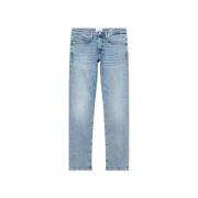 Slim Straight Leg Jeans Frame , Blue , Heren