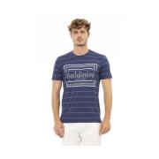 Trend T-shirt Baldinini , Blue , Heren