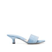 Elegante Zomer Sandalen voor Vrouwen Ermanno Scervino , Blue , Dames