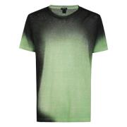 Linnen T-shirt met korte mouwen Avant Toi , Green , Heren