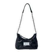 Gewatteerde leren schoudertas Maison Margiela , Black , Dames