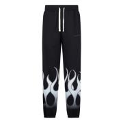 Flames Lichtgewicht Trainingsbroek Zwart/Wit Vision OF Super , Black ,...