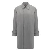 B Travel Peacoat Boggi Milano , Gray , Heren