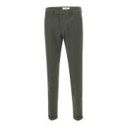 Groene katoenen en modale broek Briglia , Green , Heren