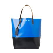 Tribeca Shopping Tote Tas Marni , Blue , Heren