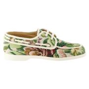 Bloemen canvas bootschoenen Valentino Garavani , Multicolor , Heren