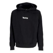 Zwart/Wit Hoodie Disclaimer , Black , Heren