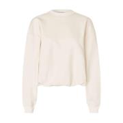 Abadell Balloon Sweatshirt Second Dames , White , Dames