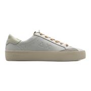 Witte Street Sneakers Lente Zomer 2025 Sun68 , White , Heren