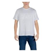 Katoenen T-shirt korte mouwen lente/zomer Emporio Armani EA7 , White ,...