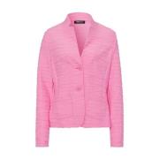 Klassieke Blazer Jas Frank Walder , Pink , Dames