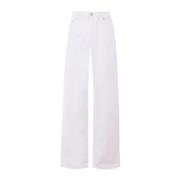 Witte Jeans voor Vrouwen Elegante Stijl Haikure , White , Dames