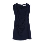 Blauwe Jurk Dameskleding Msgm , Blue , Dames