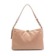 Zachte Schoudertas Furla , Beige , Dames