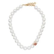 Parelketting Casablanca , White , Dames