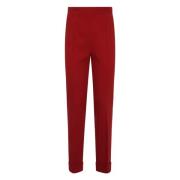 Slim Fit Sigarettenbroek Dsquared2 , Red , Dames