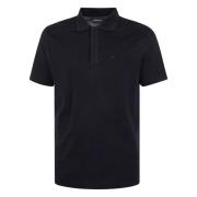 Klassieke Polo Shirt voor Mannen Emporio Armani , Black , Heren