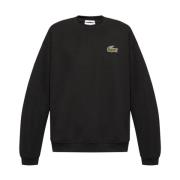 Biologisch katoenen trui met logo Lacoste , Black , Heren