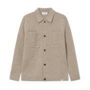 Milano Overshirt in Fisher-stijl Les Deux , Beige , Heren