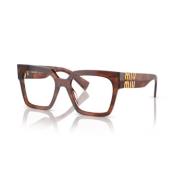 Stijlvolle UV-beschermende zonnebril Miu Miu , Brown , Unisex