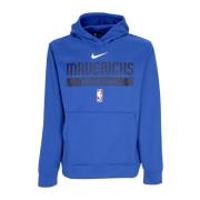 NBA Dri-Fit Hoodie Mavericks Viering Nike , Blue , Heren