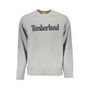 grijze sweater met ronde hals Timberland , Gray , Heren