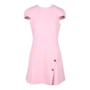 Damesjurk Wolmix Stretch Versace , Pink , Dames