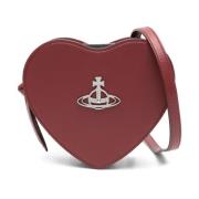 Rode Heart Crossbody Tas Vivienne Westwood , Red , Dames