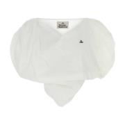 Hart Top in Wit Katoen Vivienne Westwood , White , Dames