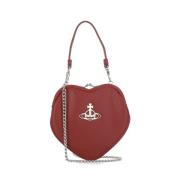 Rode Synthetisch Leren Tas met Orb Logo Vivienne Westwood , Red , Dame...