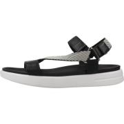 Stijlvolle platte sandalen Geox , Black , Dames