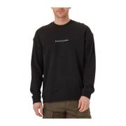 Logo Front Chest Sweatshirt Scotch & Soda , Black , Heren