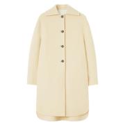 Stijlvolle Jas voor Mannen Jil Sander , Beige , Dames