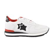 Witte/Rode Sneakers uit de Atlantic Stars Collectie Atlantic Stars , W...