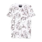 Witte T-shirts en Polos Versace Jeans Couture , White , Heren