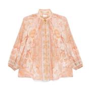 Flowy Acacia Blouse Zimmermann , Multicolor , Dames