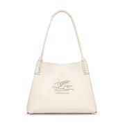 Witte Shopper Tas Etro , Beige , Dames