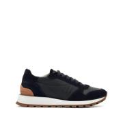 Monili Toe Runner Sneakers Brunello Cucinelli , Black , Dames