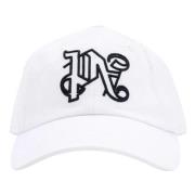 Monogram Cap Palm Angels , White , Heren