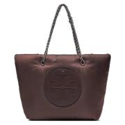 Puffy tas voor stijlvolle outfits Tory Burch , Brown , Dames