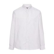 Logo Chemise voor Mannen A.p.c. , White , Heren