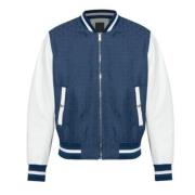 Varsity-jas met monogram Givenchy , Blue , Heren