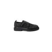 Casual Suede Monk Strap Slip On Antony Morato , Black , Heren