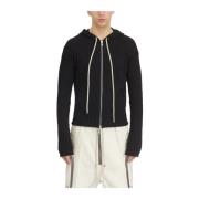 Hoodie met rits Rick Owens , Black , Heren