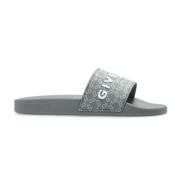 Platte Sandalen Licht Grijs Stijlvol Model Givenchy , Gray , Heren