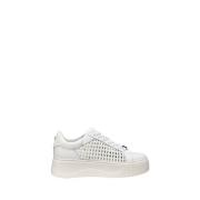 Witte sportieve sneakers dames Cult , White , Dames