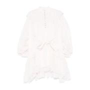 Kanten Minijurk Korte Mouw Zimmermann , White , Dames