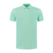 Groen poloshirt met korte mouwen Fedeli , Green , Heren