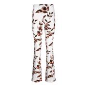 Bloemen hoge taille broek Circus Hotel , Multicolor , Dames